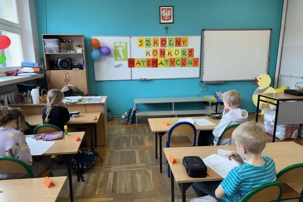 Rozpoczęcie Szkolnego Konkursu Matematycznego