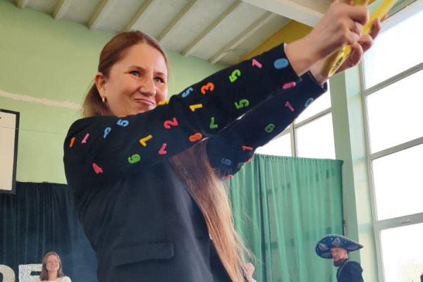 Pokaz mody uczniów i nauczycieli