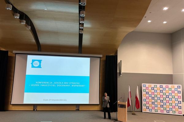 Konferencja „Szkoła bez strachu – uczeń i nauczyciel doceniany i wspierany”