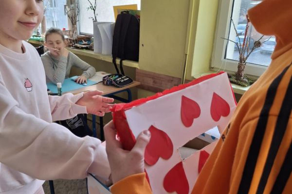 Walentynki w naszej szkole