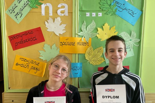 Laureaci z  klas 7
