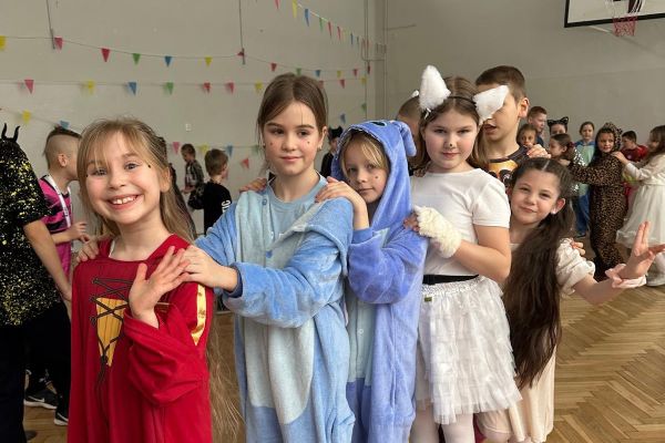 Bal karnawałowy w klasach I-III 