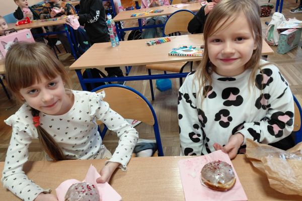 Tłusty Czwartek w klasach I–III