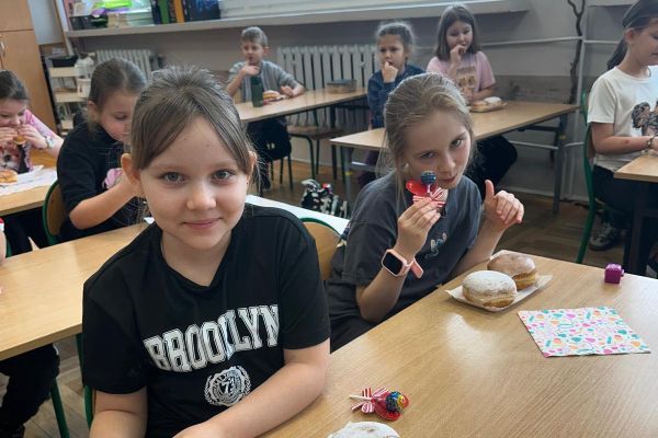 Tłusty Czwartek w klasach I–III