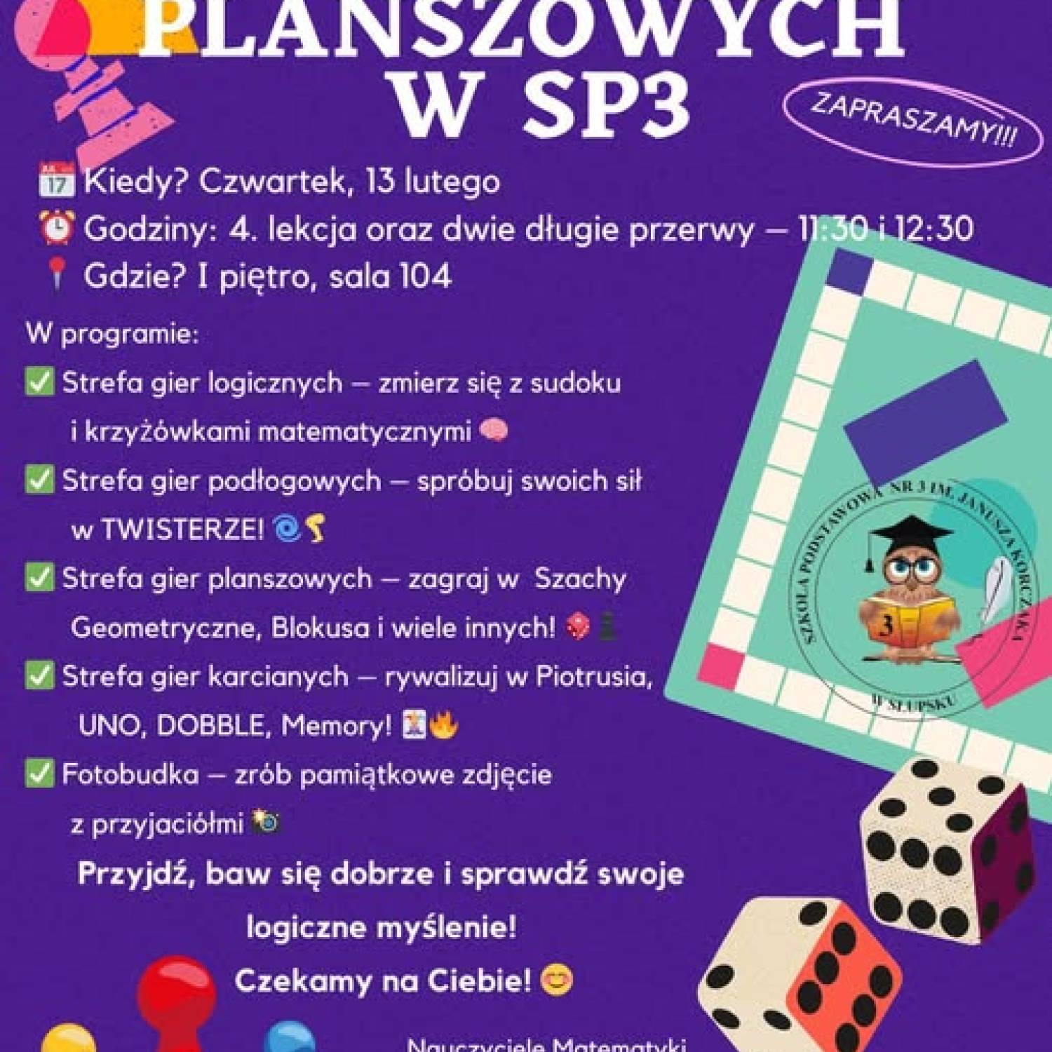 Dzień Gier Planszowych w SP3