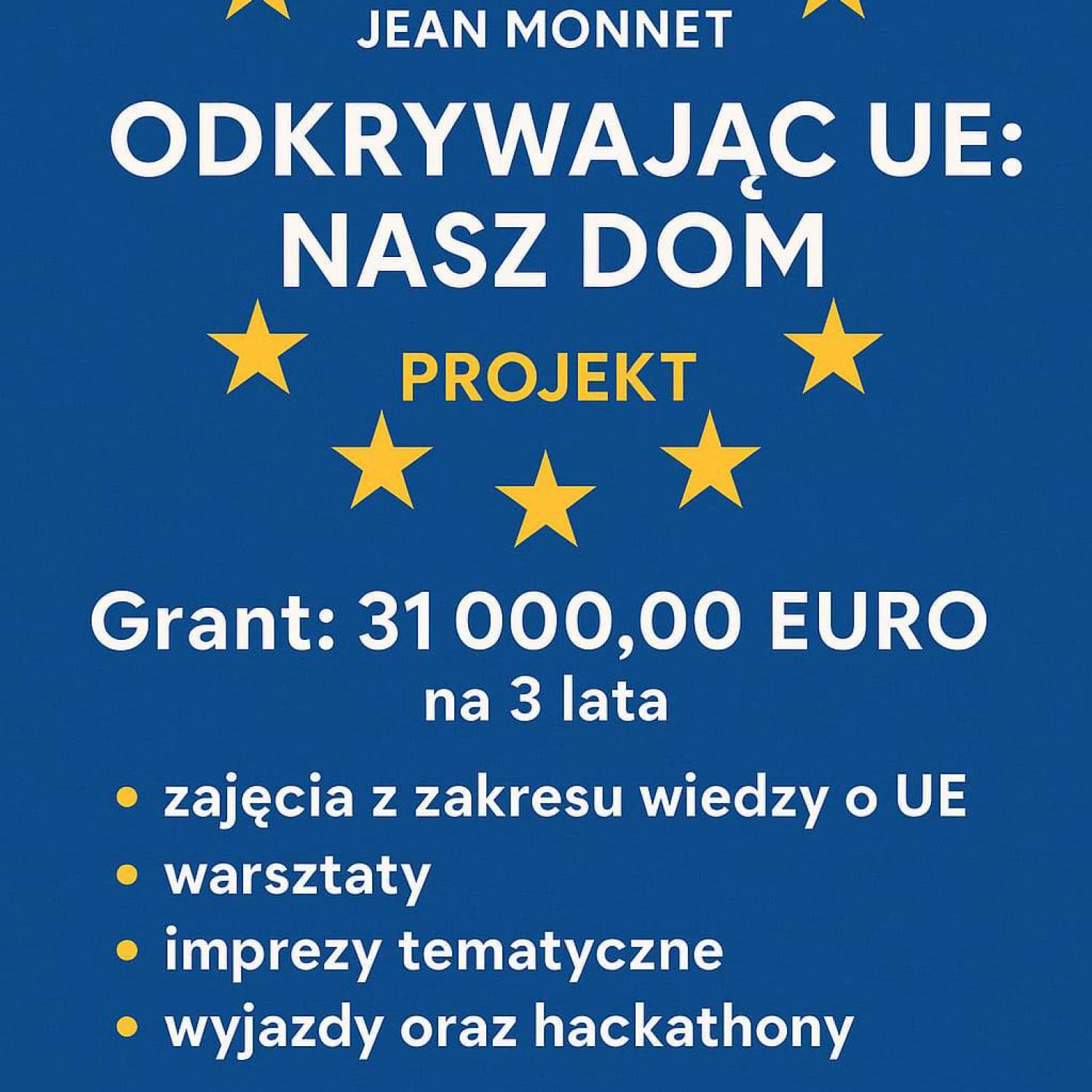 Erasmus+ Jean Monnet w naszej szkole!
